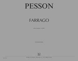 Pesson: Quatuor à cordes n°3 Farrago