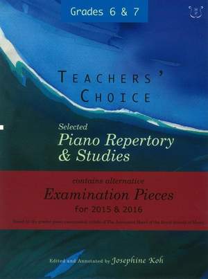 Josephine Koh: Teachers' Choice Piano Repertory