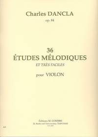 Charles Dancla: Etudes mélodiques (36) Op.84
