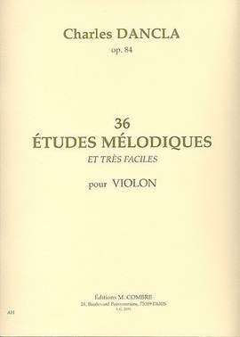 Charles Dancla: Etudes mélodiques (36) Op.84