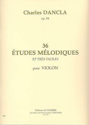 Charles Dancla: Etudes mélodiques (36) Op.84