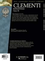 Muzio Clementi: Sonatinas, Op. 36 Product Image