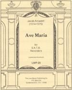 Jacob Arcadelt: Ave Maria