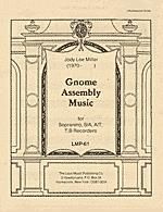 J.L. Miller: Gnome Assembly Music/Performance Score
