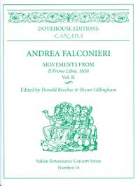 Andrea Falconieri: Movements from Il Primo Libro, 1650 Vol. 2