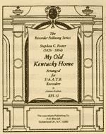 Stephen Foster: My Old Kentucky Home