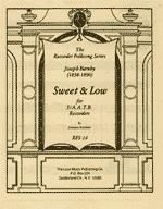 J. Barnby: Sweet And Low
