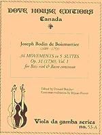 Joseph Bodin de Boismortier: 34 Movements In 5 Suites Vol.1