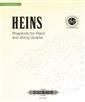 John Heins: Rhapsody for Piano and String Quartet