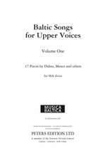 Baltic Songs for Upper Voices - Vol 1 Product Image