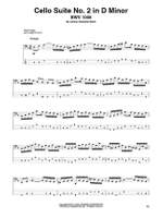 Johann Sebastian Bach: Cello Suites For Electric Bass Product Image