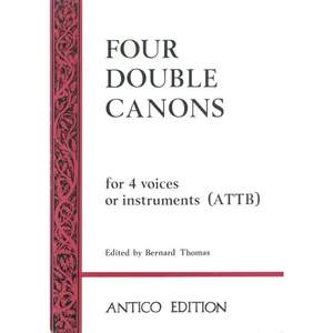 Four Double Canons For 4 voices or instruments