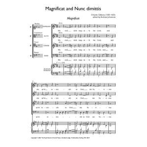 Gibbons: Magnificat and Nunc Dimittis (Short Service)