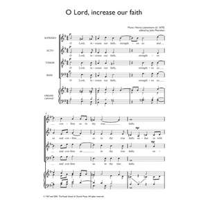 Loosemore: O Lord Increase Our Faith
