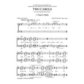 Sumsion: Two Carols