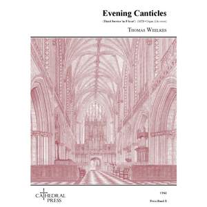 Weelkes: Evening Canticles (Third Service in F fa ut)