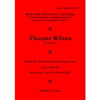 Thomas Wilson: Music for Morning and Evening Service