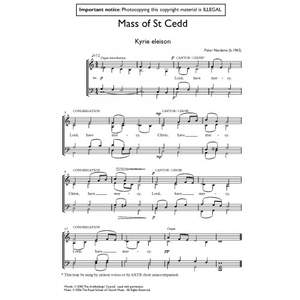 Peter Nardone: Mass of St Cedd full music edition