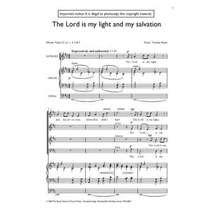 Noon: The Lord is my light and salvation