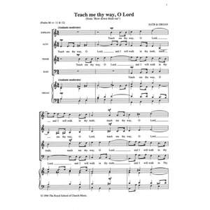 Purcell: Teach Me Thy Way O Lord