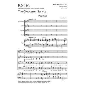 Shephard, Richard: Magnificat & Nunc Dimittis (The Gloucester Service)