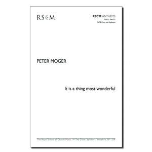 Moger: It Is A Thing Most Wonderful