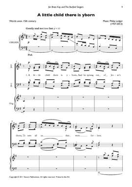 Ledger: A Little Child There Is Yborn