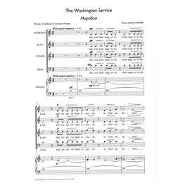 Harper: Magnificat and Nunc Dimittis (The Washington Service)
