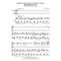 Higginson: Magnificat & Nunc Dimittis In G