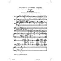 Holman: Magnificat & Nunc Dimittis In F Minor