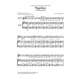 Ives: Magnificat and Nunc Dimittis Common Worship Words