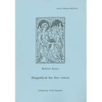Robert Jones: Magnificat for five voices
