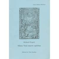 Richard Pygott: Missa Veni sancte sancte spiritus
