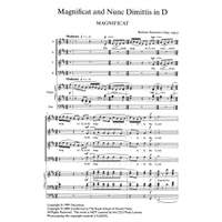 Sumsion: Magnificat & Nunc Dimittis In D (SATB)