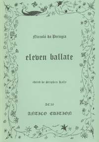 Niccolò da Perugia: eleven ballate