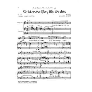Knight: Christ, Whose Glory Fills Skies