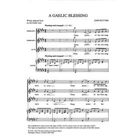 Rutter: A Gaelic Blessing (SSA)