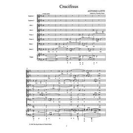 Lotti: Crucifixus SSAATTBB