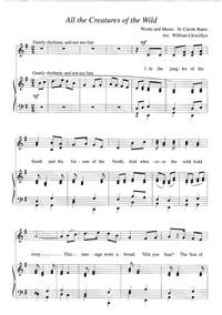 Bates: All The Creatures Of The Wild (Unison/2-Pt)