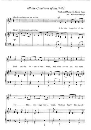 Bates: All The Creatures Of The Wild (Unison/2-Pt)