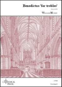 Mundy: Benedictus 'for trebles'