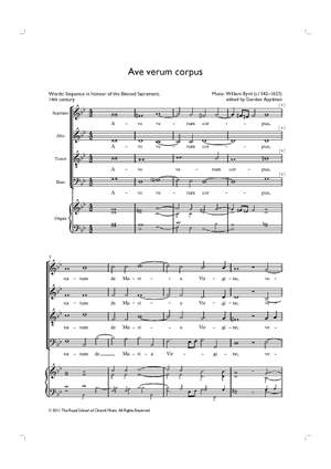 Byrd: Ave verum corpus (G minor)