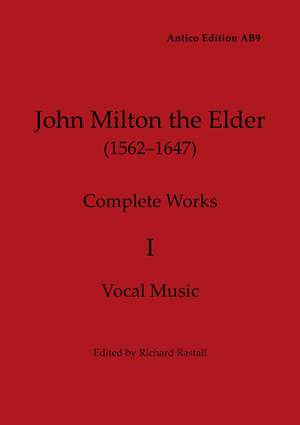 Milton, John: Complete Works I: Vocal Music