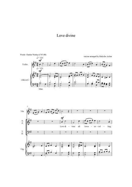 Archer, Malcolm: Love Divine