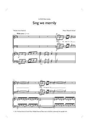 Archer, Malcolm: Sing We Merrily