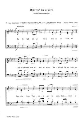 Aston: Beloved, Let Us Love