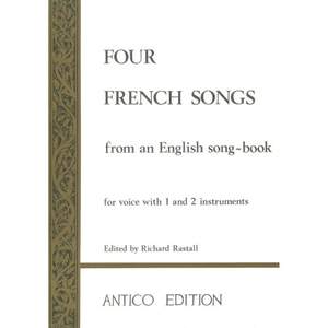 Four French Songs from an English song-book