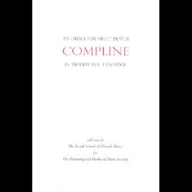 Harper, John: Compline Traditional (Rcw107)