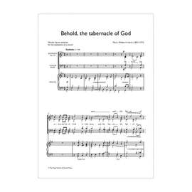 Harris: Behold The Tabernacle