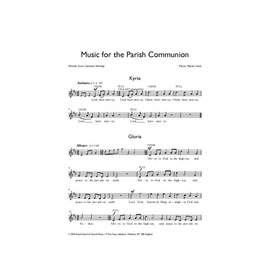 How: Music for the Parish Communion (Melody Edition)